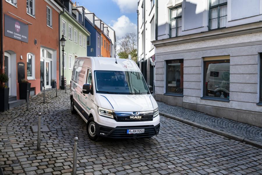  MAN eTGE 4.140 Van 2018 года  (фото 9 из 10)